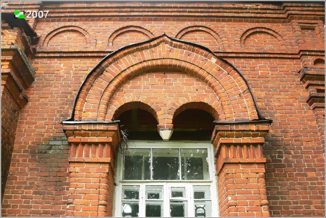 Неизвестная церковь, Мишино (Муромский район и г. Муром, Владимирская область). архитектурные детали, Южный фасад фрагмент