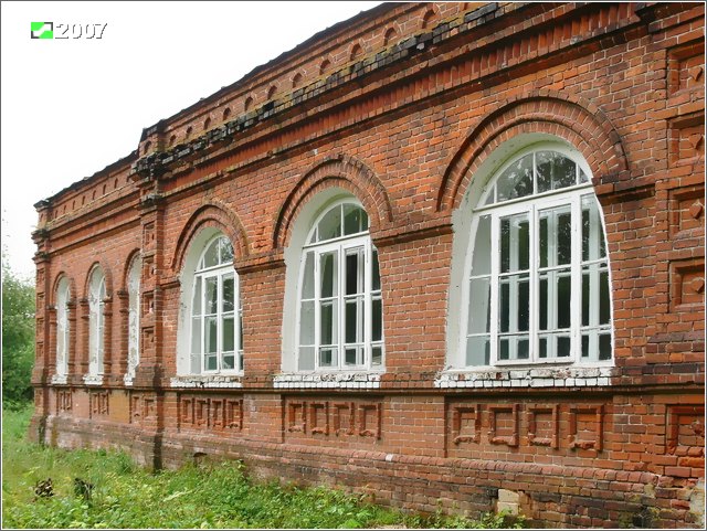 Неизвестная церковь, Мишино (Муромский район и г. Муром, Владимирская область). архитектурные детали, Южный фасад фрагмент