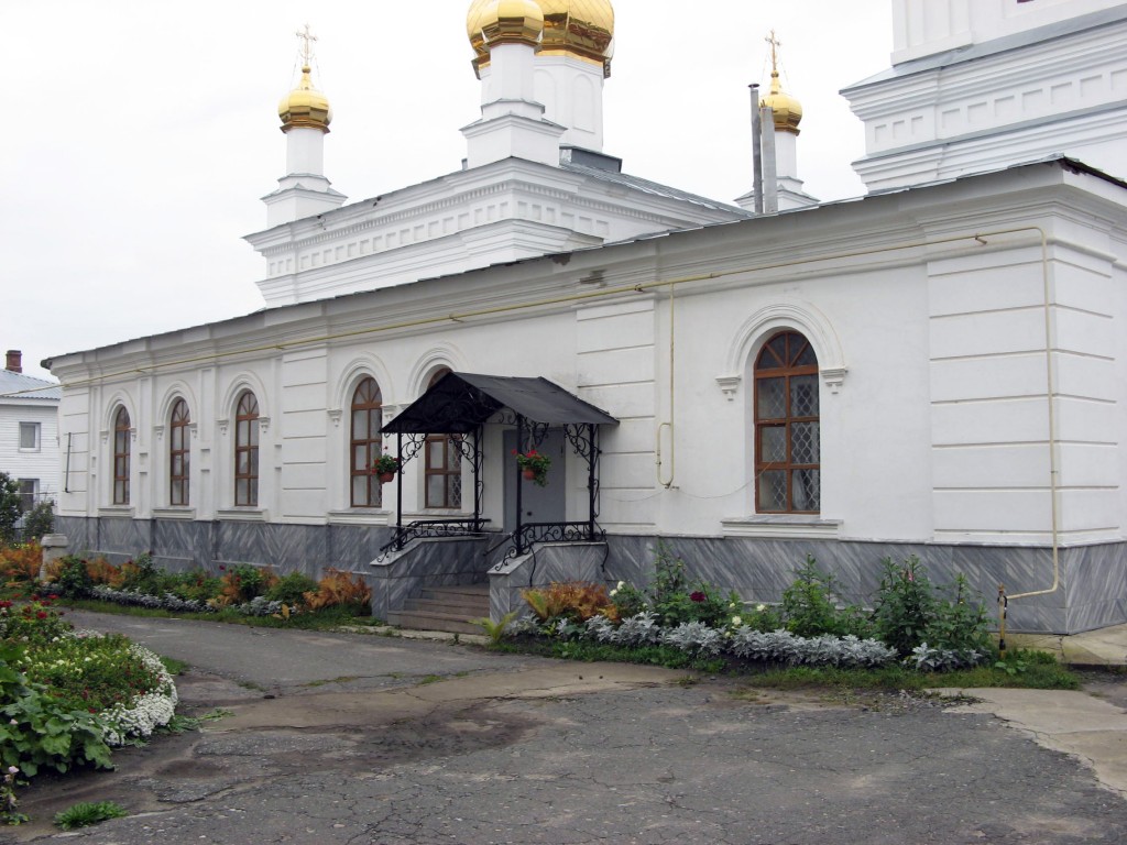 Киево-Николаевский монастырь. Церковь Вознесения Господня, Алатырь (Алатырский район и г. Алатырь, Республика Чувашия). архитектурные детали, Северный фасад церкви 