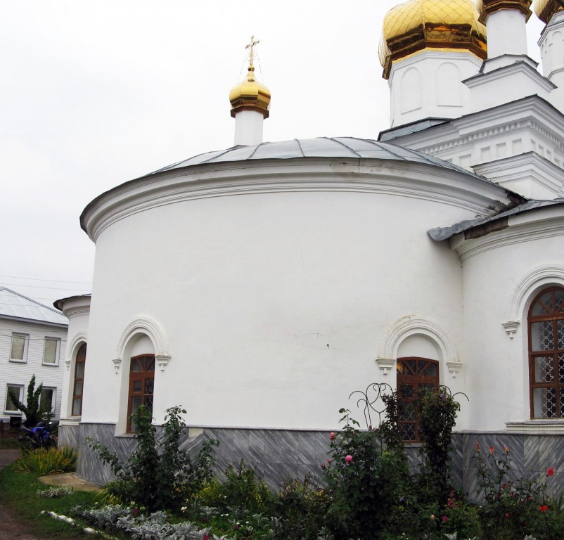 Алатырь. Киево-Николаевский монастырь. Церковь Вознесения Господня. архитектурные детали, Апсида храма