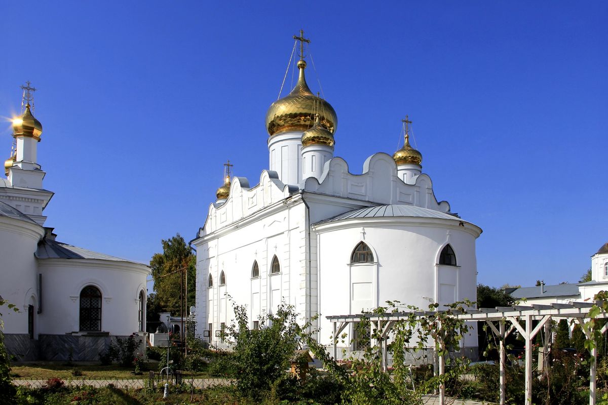 Киево-Николаевский монастырь. Церковь Покрова Пресвятой Богородицы, Алатырь (Алатырский район и г. Алатырь, Республика Чувашия). фасады, Вид с юго-востока.