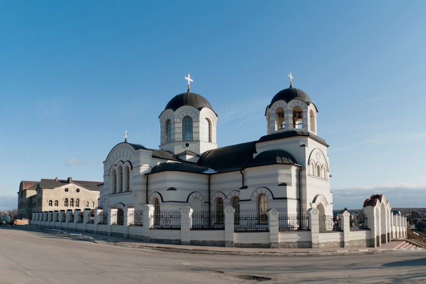 Церковь Иоанна Богослова, Сынково (Подольский городской округ, Московская область). общий вид в ландшафте