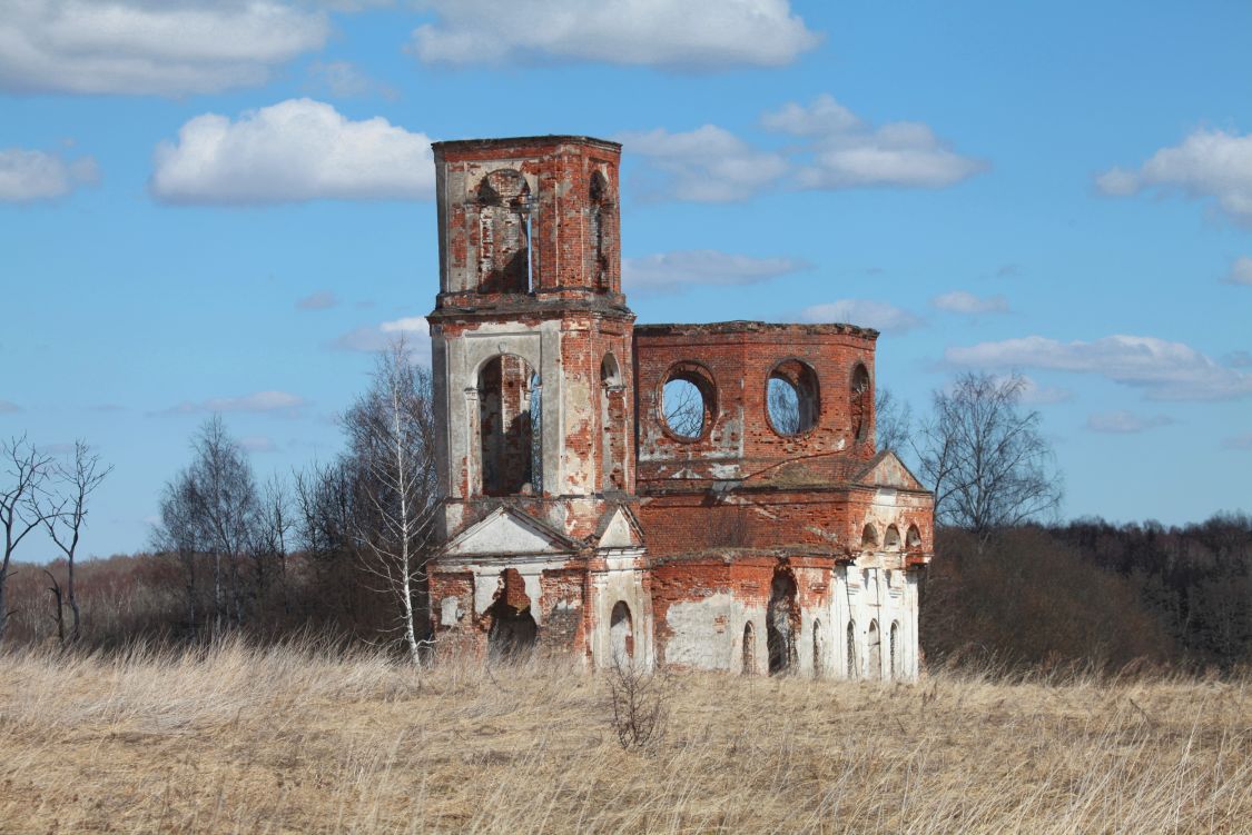 Иванково на Лиге. Церковь Казанской иконы Божией Матери. фасады