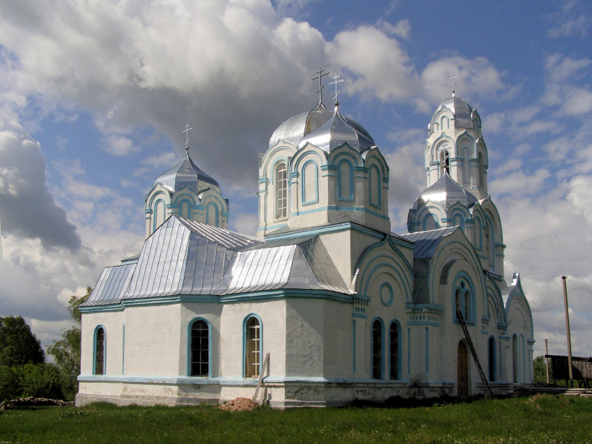 Церковь Николая Чудотворца, Кишалы (Атюрьевский район, Республика Мордовия). фасады