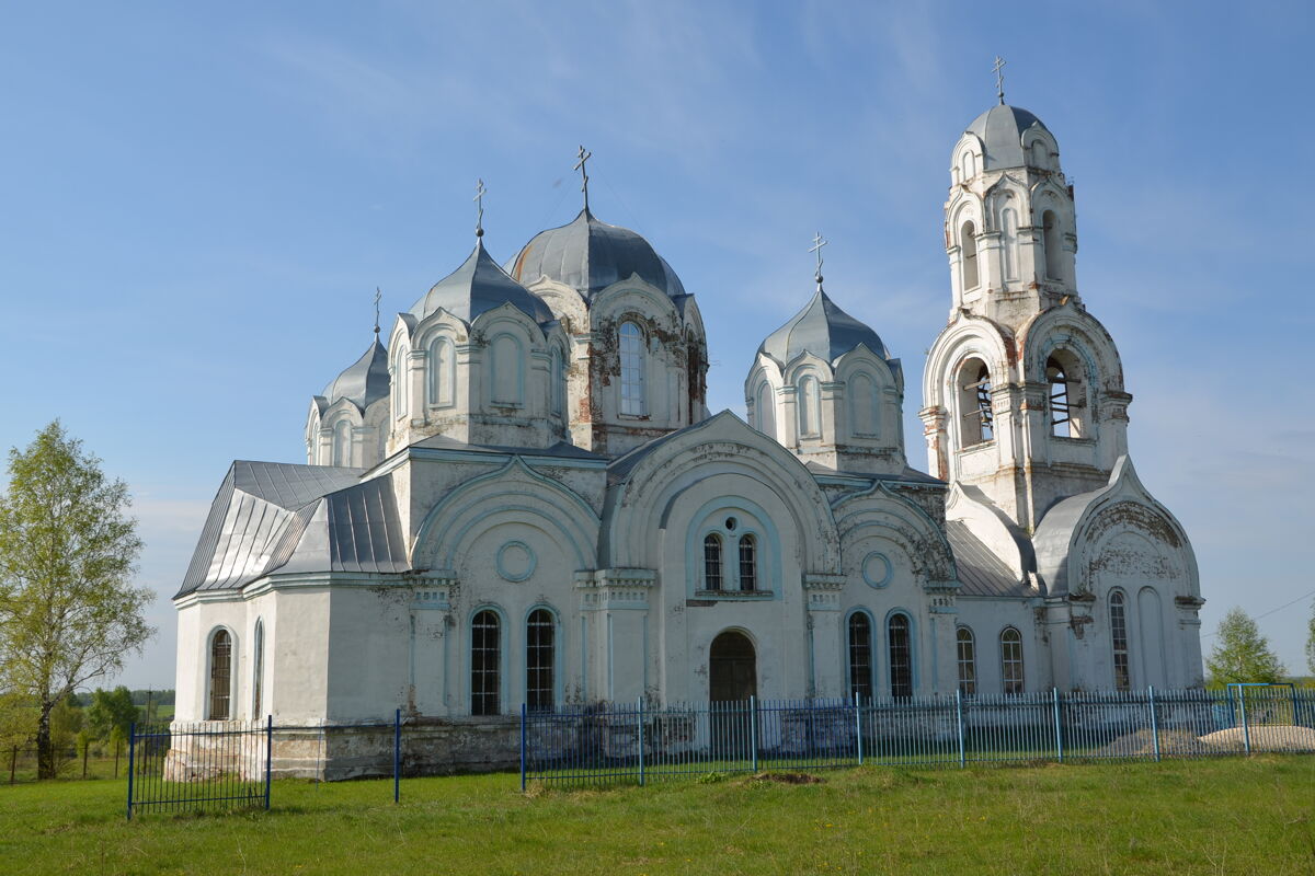 Церковь Николая Чудотворца, Кишалы (Атюрьевский район, Республика Мордовия). фасады