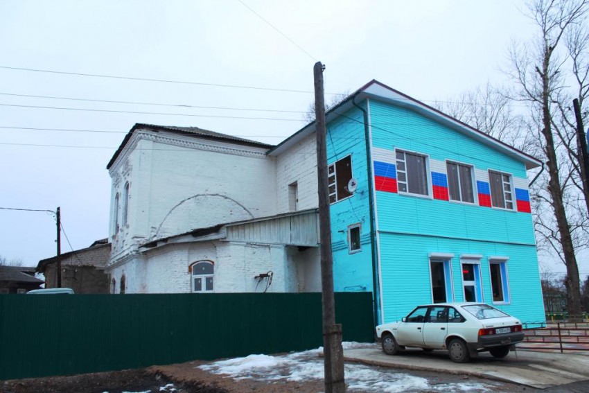 Церковь Рождества Пресвятой Богородицы на Чистых Прудах, Кашин (Кашинский городской округ, Тверская область). общий вид в ландшафте, Вид с востока