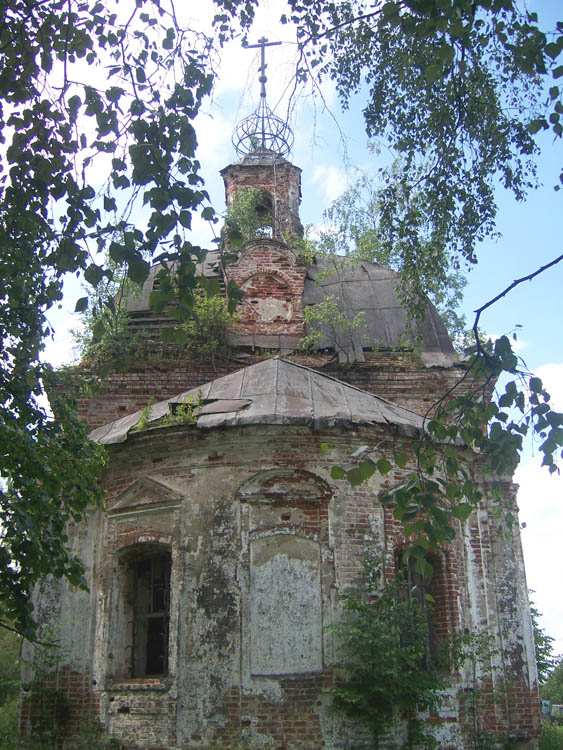 Сенниково. Церковь Казанской иконы Божией Матери. фасады