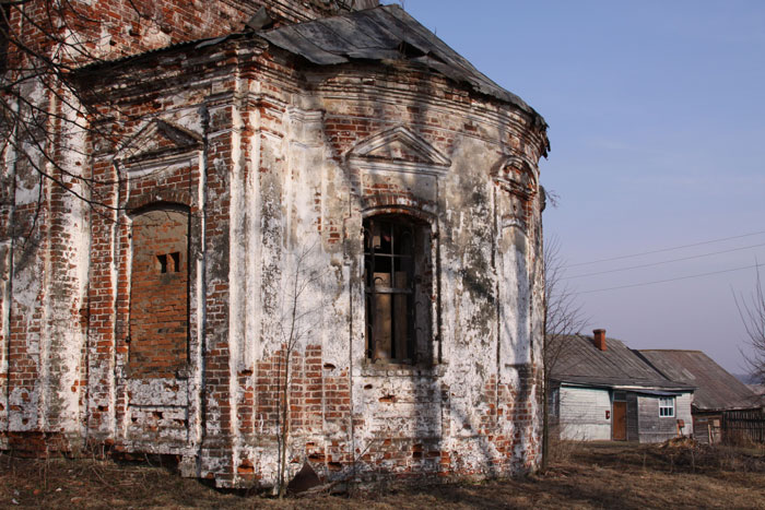 Церковь Казанской иконы Божией Матери, Сенниково (Родниковский район, Ивановская область). фасады