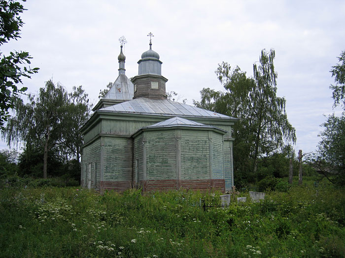 Церковь Покрова Пресвятой Богородицы, Княжино (Новодугинский район, Смоленская область). фасады