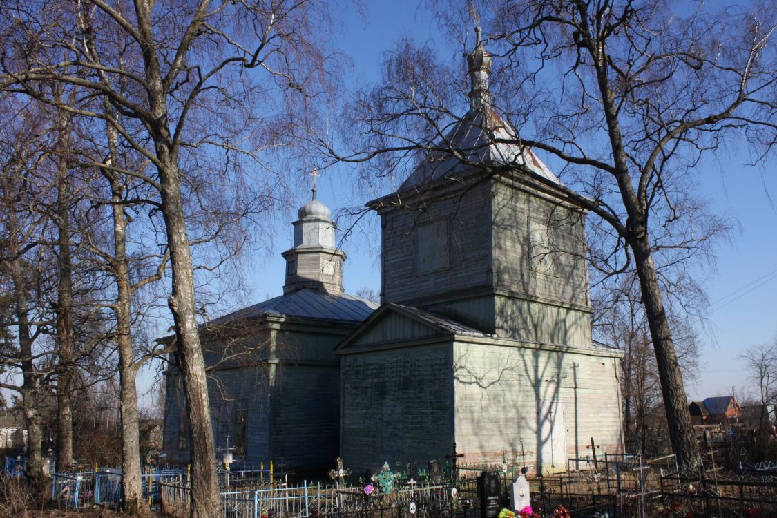 Церковь Покрова Пресвятой Богородицы, Княжино (Новодугинский район, Смоленская область). фасады