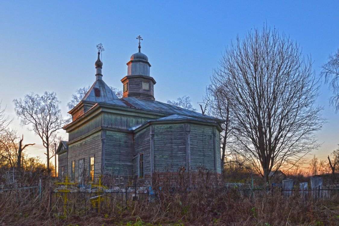 Княжино. Церковь Покрова Пресвятой Богородицы. фасады