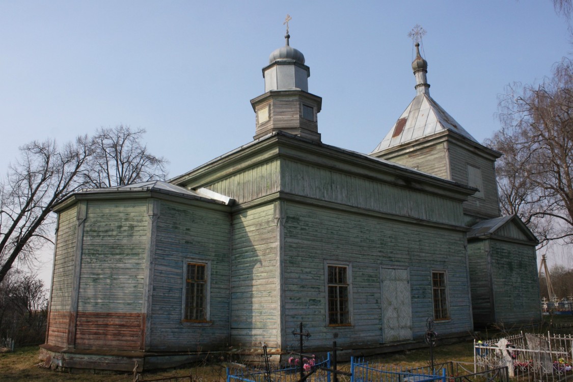 Церковь Покрова Пресвятой Богородицы, Княжино (Новодугинский район, Смоленская область). фасады