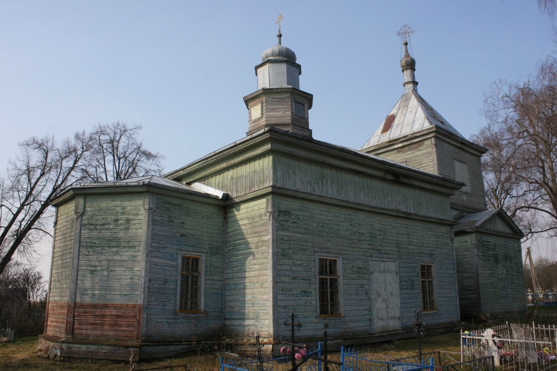 Княжино. Церковь Покрова Пресвятой Богородицы. фасады