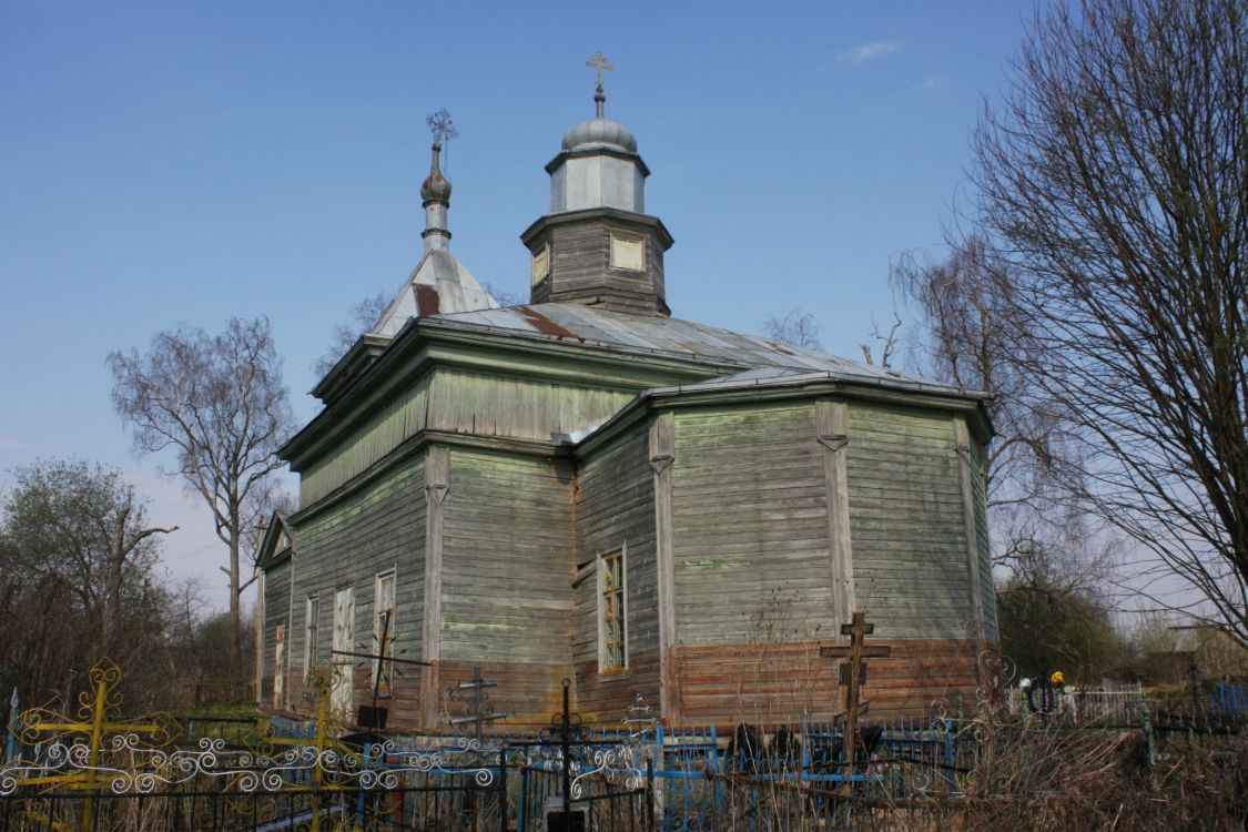 Церковь Покрова Пресвятой Богородицы, Княжино (Новодугинский район, Смоленская область). фасады