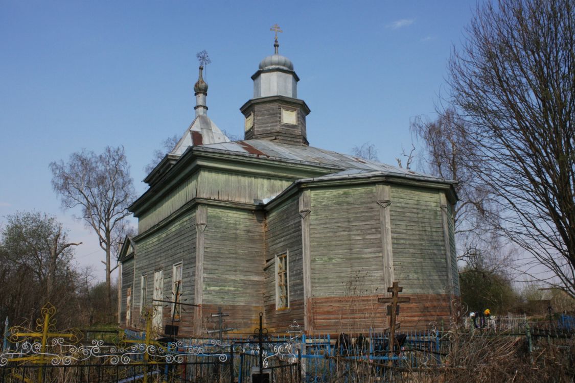 Княжино. Церковь Покрова Пресвятой Богородицы. фасады