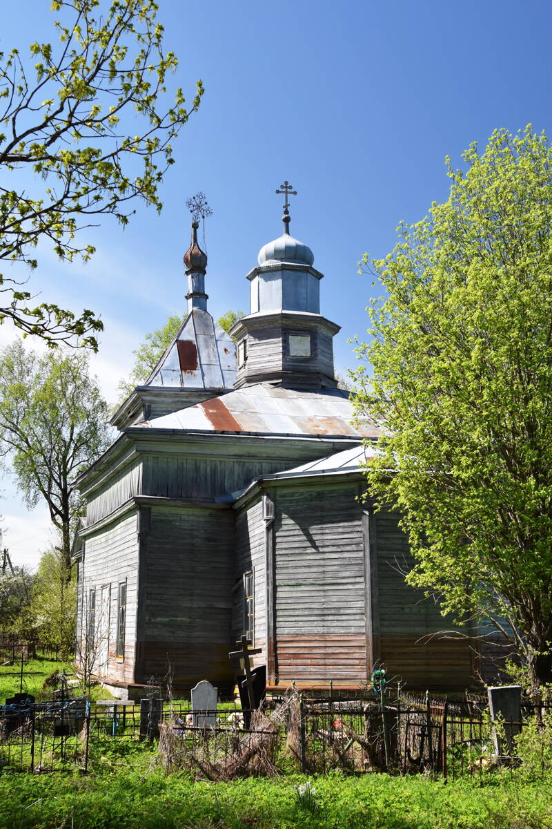 Церковь Покрова Пресвятой Богородицы, Княжино (Новодугинский район, Смоленская область). фасады