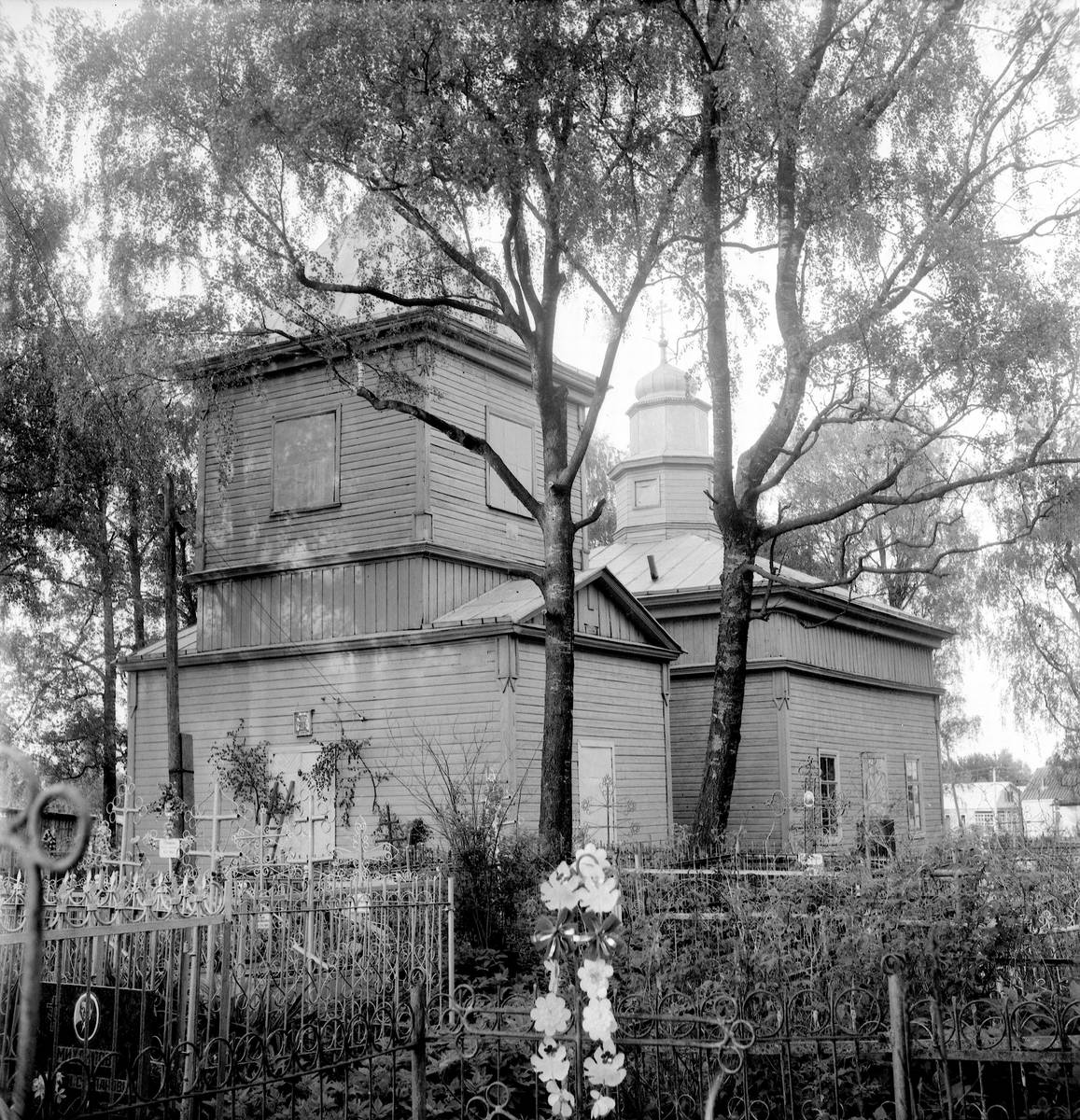 фасады. Церковь Покрова Пресвятой Богородицы, Княжино (Новодугинский район, Смоленская область)