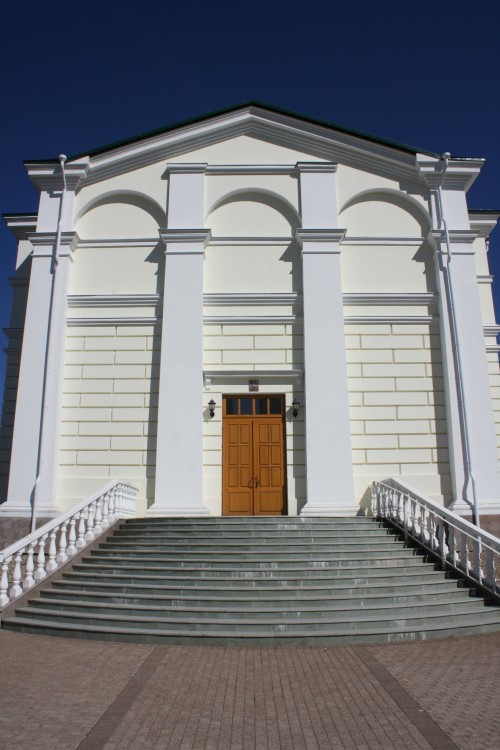 Мольгино. Церковь Спаса Преображения (новая). фасады