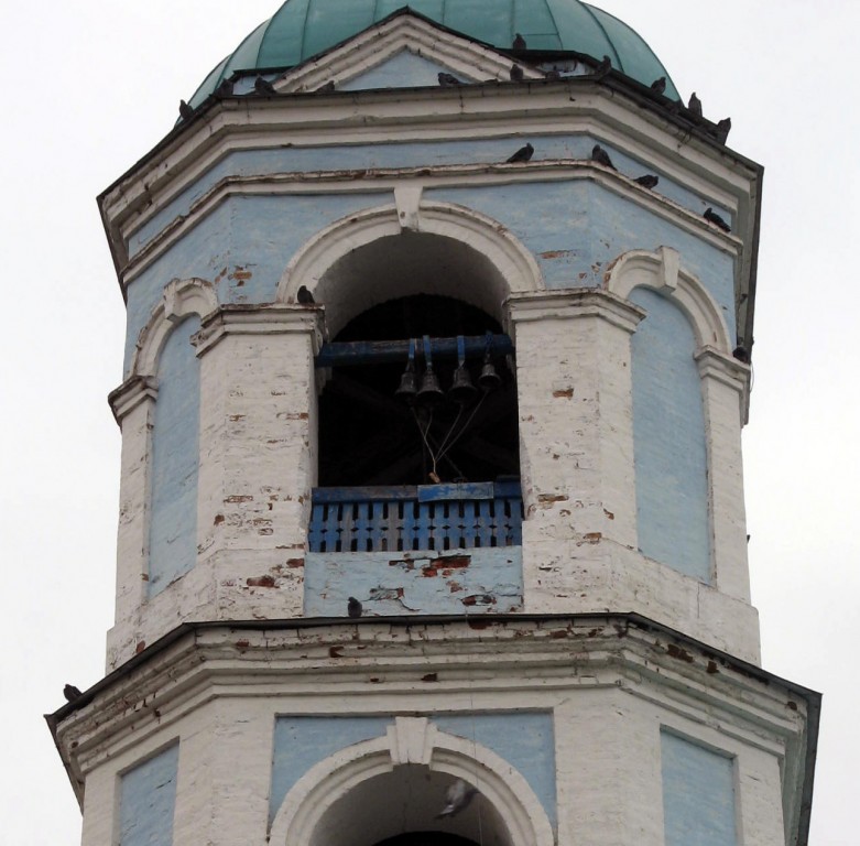 Церковь Воздвижения Креста Господня, Алатырь (Алатырский район и г. Алатырь, Республика Чувашия). архитектурные детали, Ярус звона колокольни храма