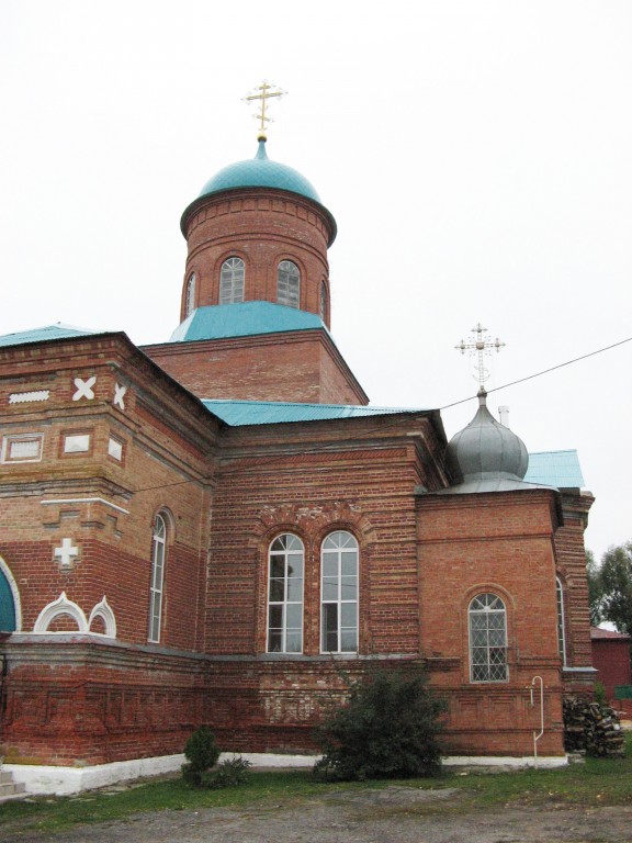 Церковь Иакова Алфеева, Алатырь (Алатырский район и г. Алатырь, Республика Чувашия). фасады, Вид храма с юго-западной стороны