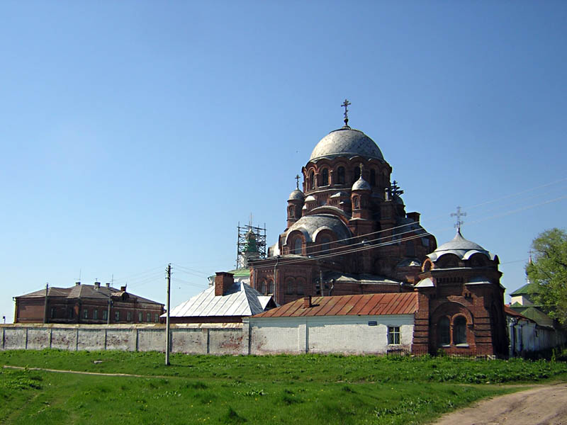 Иоанно-Предтеченский монастырь, Свияжск (Зеленодольский район, Республика Татарстан). фасады