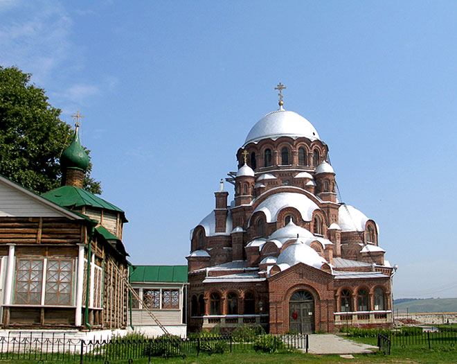 Иоанно-Предтеченский монастырь, Свияжск (Зеленодольский район, Республика Татарстан). фасады