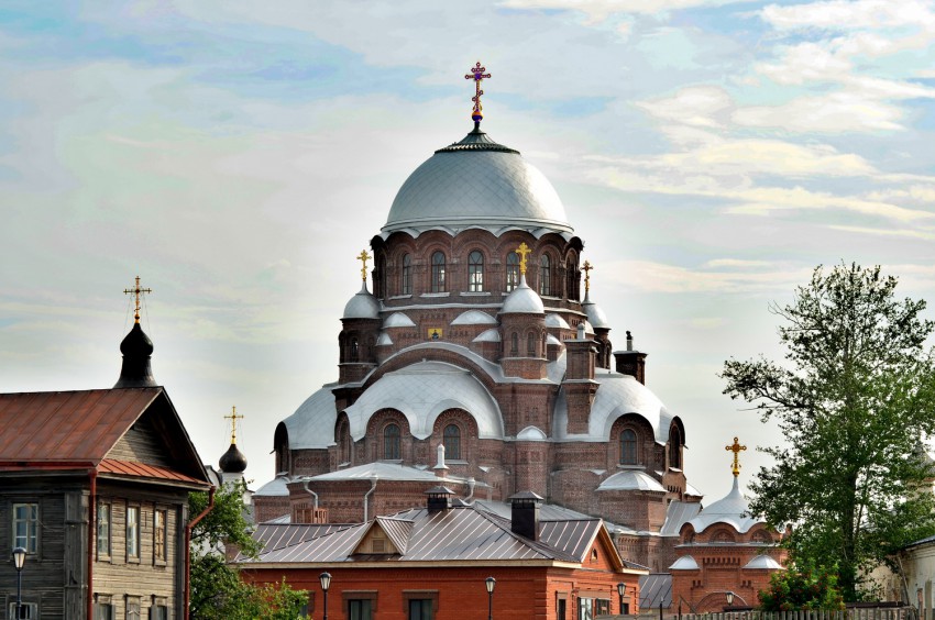 Свияжск. Иоанно-Предтеченский монастырь. архитектурные детали