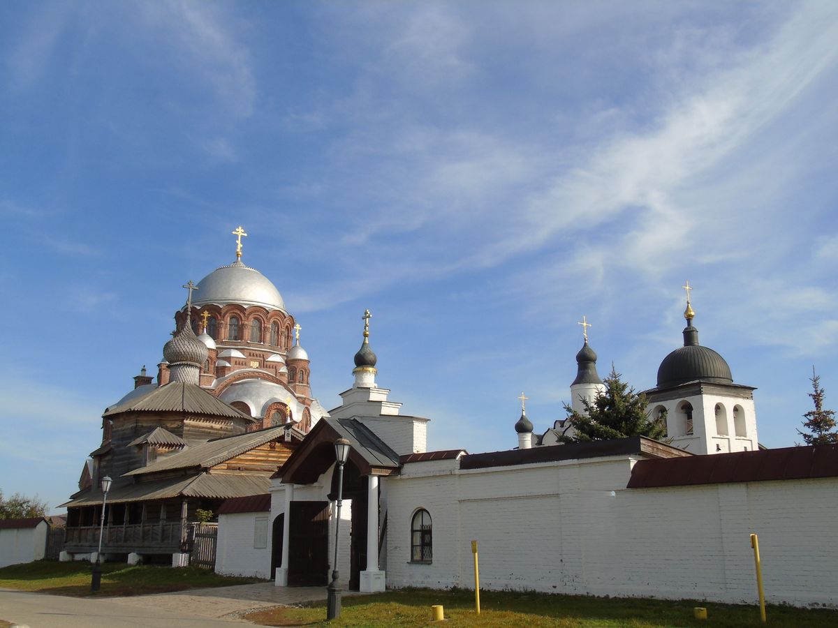 фасады. Иоанно-Предтеченский монастырь, Свияжск (Зеленодольский район, Республика Татарстан)