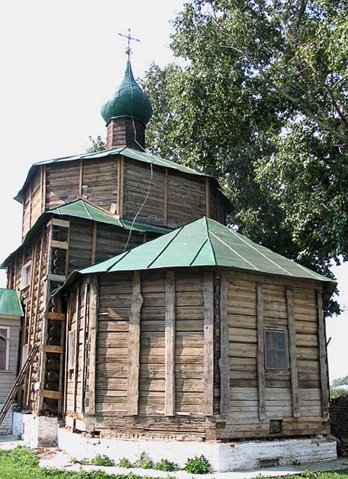 Свияжск. Иоанно-Предтеченский монастырь. Церковь Троицы Живоначальной. фасады