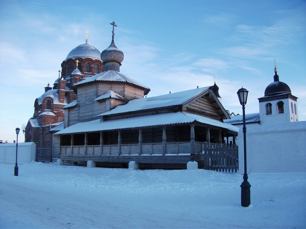 Иоанно-Предтеченский монастырь. Церковь Троицы Живоначальной, Свияжск (Зеленодольский район, Республика Татарстан). фасады