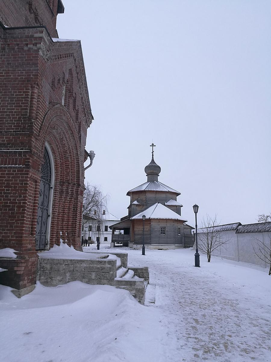 фасады. Иоанно-Предтеченский монастырь. Церковь Троицы Живоначальной, Свияжск (Зеленодольский район, Республика Татарстан)