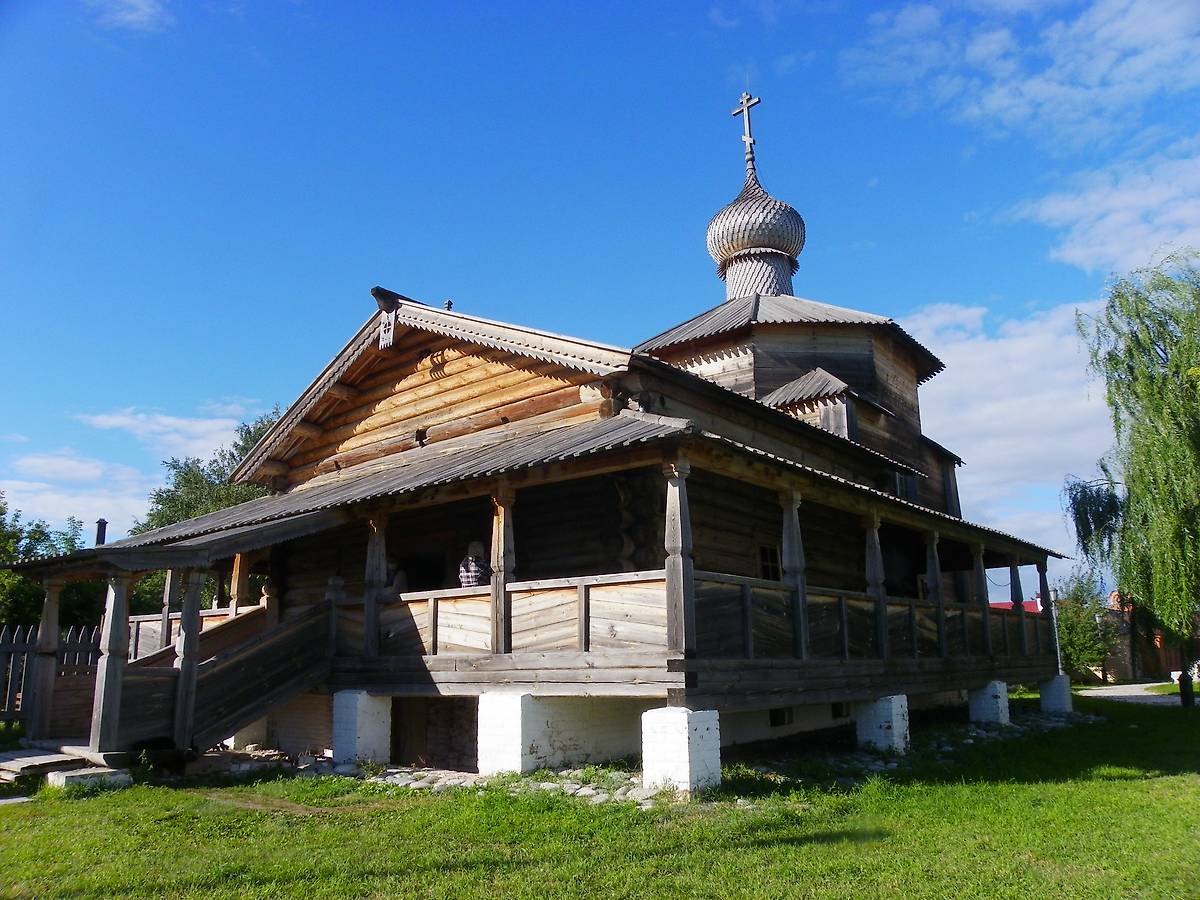 фасады. Иоанно-Предтеченский монастырь. Церковь Троицы Живоначальной, Свияжск (Зеленодольский район, Республика Татарстан)