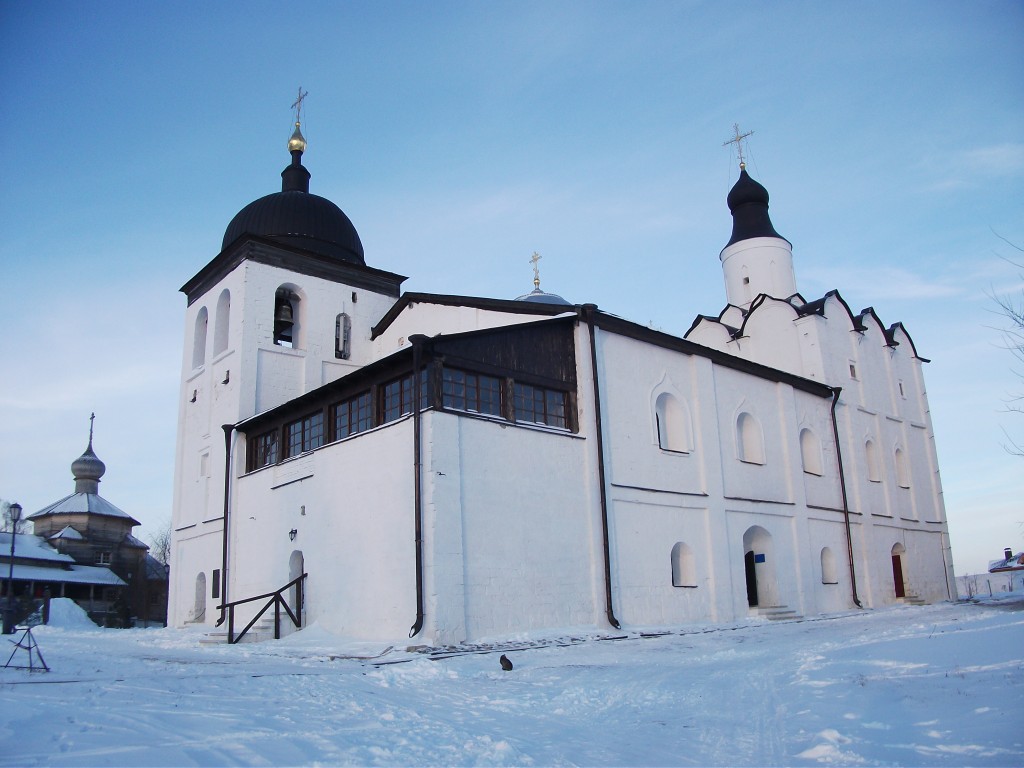 Иоанно-Предтеченский монастырь. Церковь Сергия Радонежского, Свияжск (Зеленодольский район, Республика Татарстан). фасады