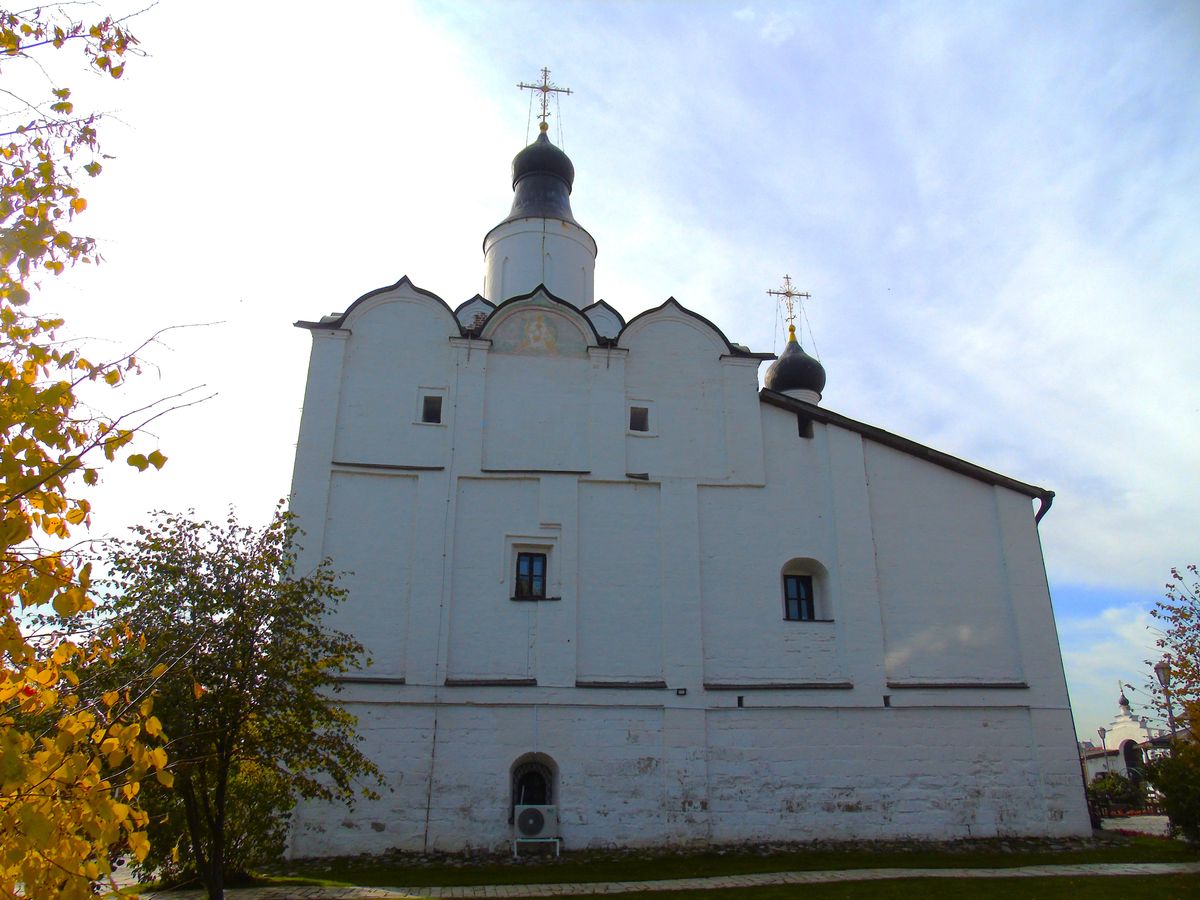 фасады. Иоанно-Предтеченский монастырь. Церковь Сергия Радонежского, Свияжск (Зеленодольский район, Республика Татарстан)