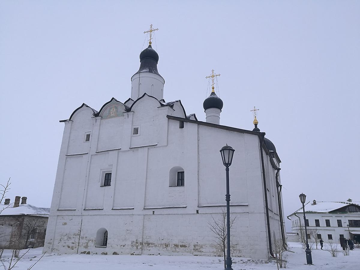фасады. Иоанно-Предтеченский монастырь. Церковь Сергия Радонежского, Свияжск (Зеленодольский район, Республика Татарстан)