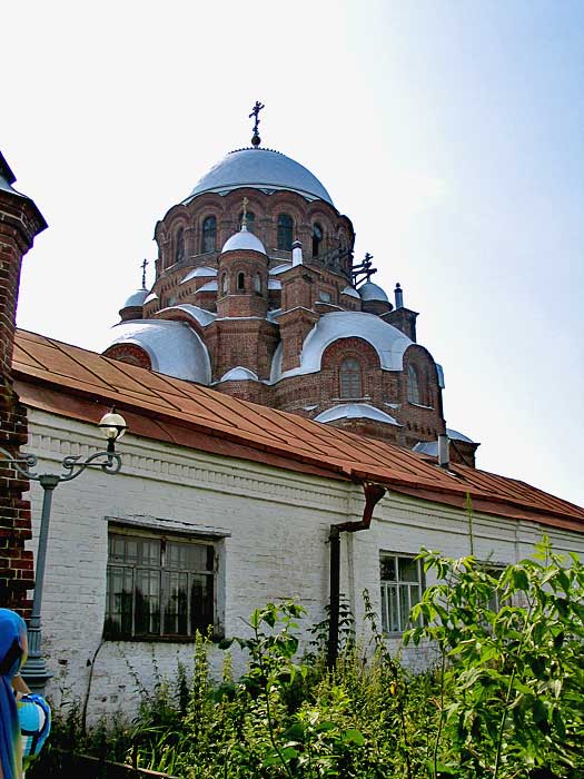 архитектурные детали. Иоанно-Предтеченский монастырь. Собор иконы Божией Матери "Всех скорбящих Радость", Свияжск (Зеленодольский район, Республика Татарстан)