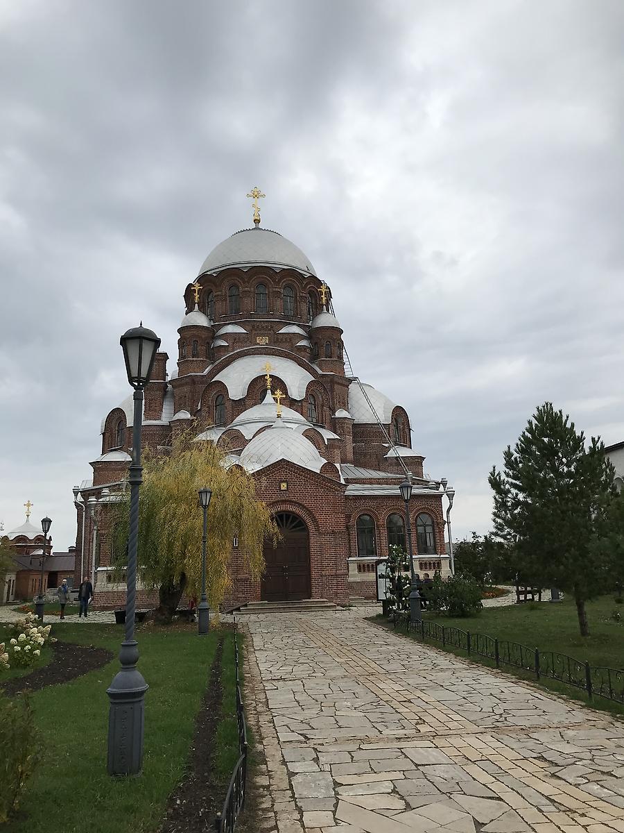 фасады. Иоанно-Предтеченский монастырь. Собор иконы Божией Матери "Всех скорбящих Радость", Свияжск (Зеленодольский район, Республика Татарстан)