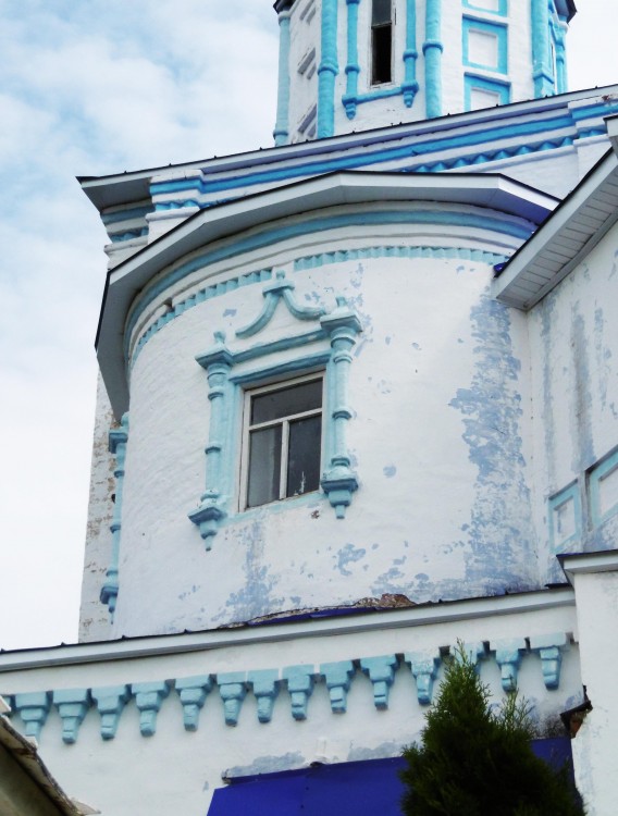Раифский Богородицкий монастырь. Церковь Веры, Надежды, Любови и матери их Софии, Раифа (Зеленодольский район, Республика Татарстан). архитектурные детали, Апсида церкви