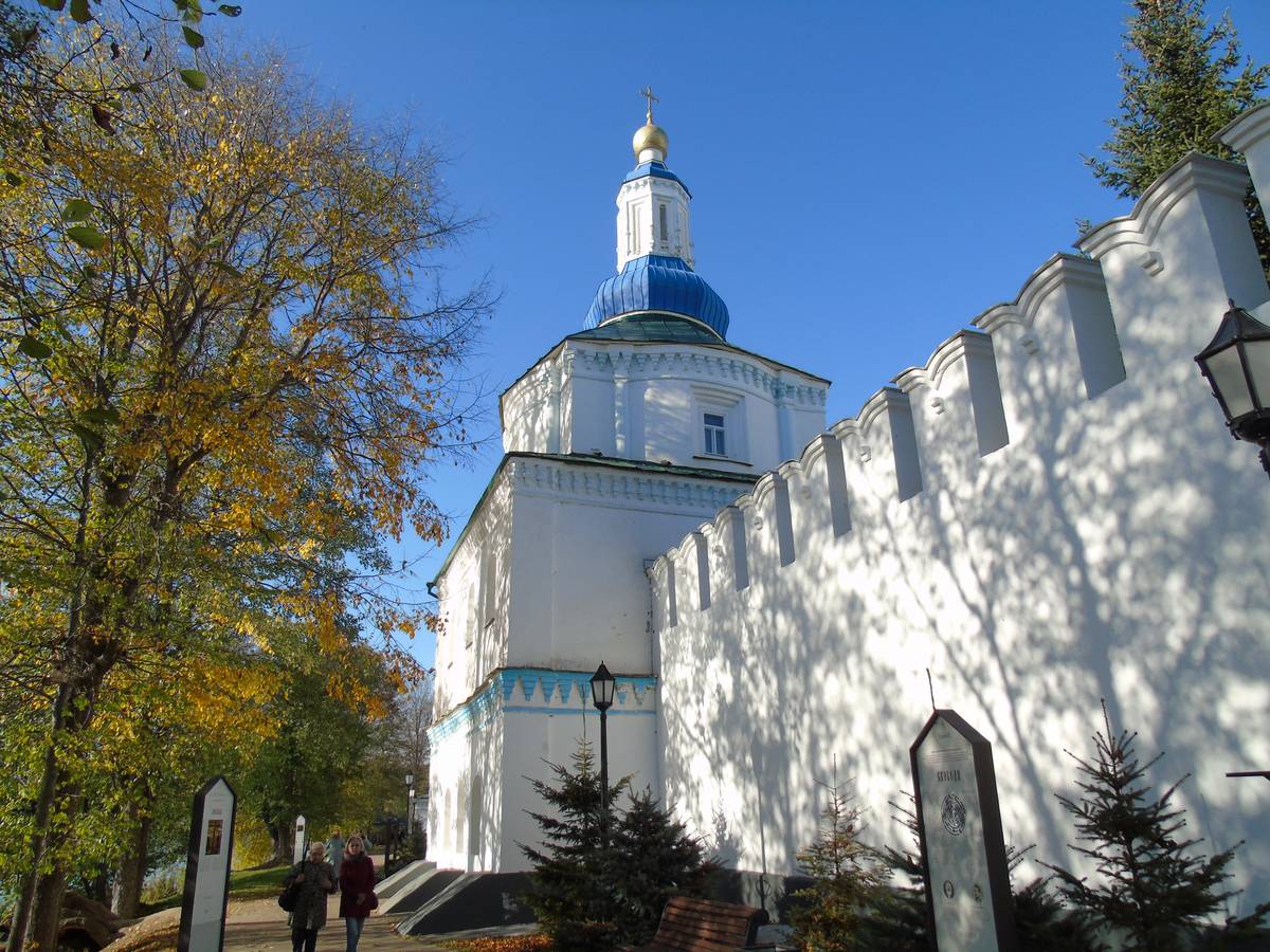 фасады. Раифский Богородицкий монастырь. Неизвестная часовня, Раифа (Зеленодольский район, Республика Татарстан)