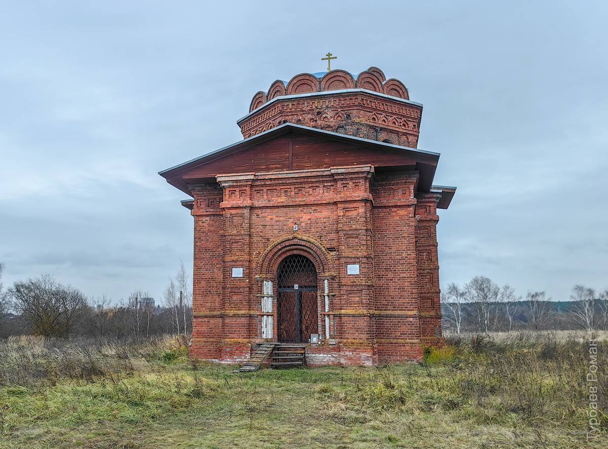 Вид с запада, фасады. Церковь Покрова Пресвятой Богородицы, Дуброво (Коломенский городской округ, Московская область)