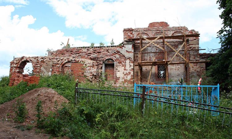 Церковь Троицы Живоначальной, Захарьино (Новгородский район, Новгородская область). дополнительная информация, Северный фасад