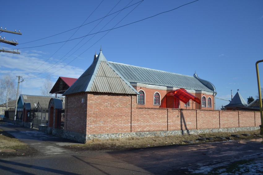 Церковь Покрова Пресвятой Богородицы, Котляревская (Майский район, Республика Кабардино-Балкария). общий вид в ландшафте