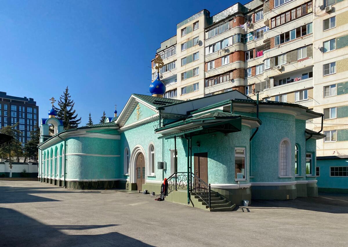 Церковь Симеона Столпника, Нальчик (Нальчик, город, Республика Кабардино-Балкария). фасады, Общий вид с юго-востока