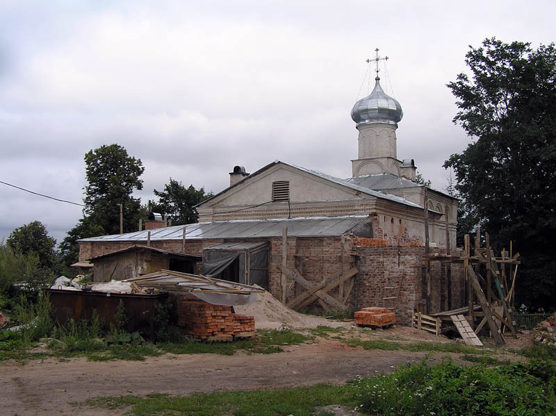 Церковь Троицы Живоначальной, Захарьино (Новгородский район, Новгородская область). документальные фотографии