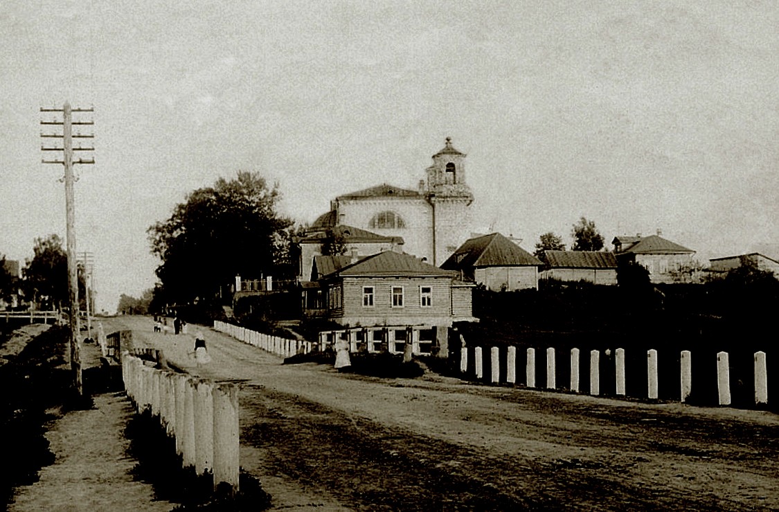 Церковь Смоленской иконы Божией Матери в Большом Пулкове (старая), Пулковское (Санкт-Петербург, Пушкинский район, г. Санкт-Петербург). архивная фотография,  Фото 1911 год с http://mygid.info/tserkov-smolenskoj-ikony-bozhiej-materi/