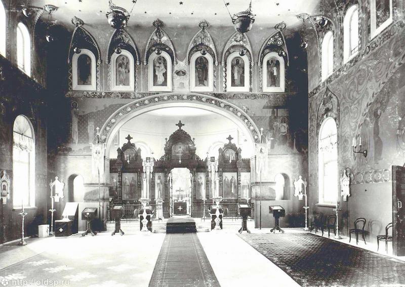 Церковь Сергия Радонежского в Царском Селе, Пушкин (София) (Санкт-Петербург, Пушкинский район, г. Санкт-Петербург). архивная фотография, фото с сайта pastvu.com