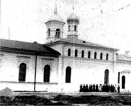 Церковь Сергия Радонежского в Царском Селе, Пушкин (София) (Санкт-Петербург, Пушкинский район, г. Санкт-Петербург). архивная фотография, фото с сайта http://www.pushkin-town.net/.pushkin/rus/cerkovsergia.htm