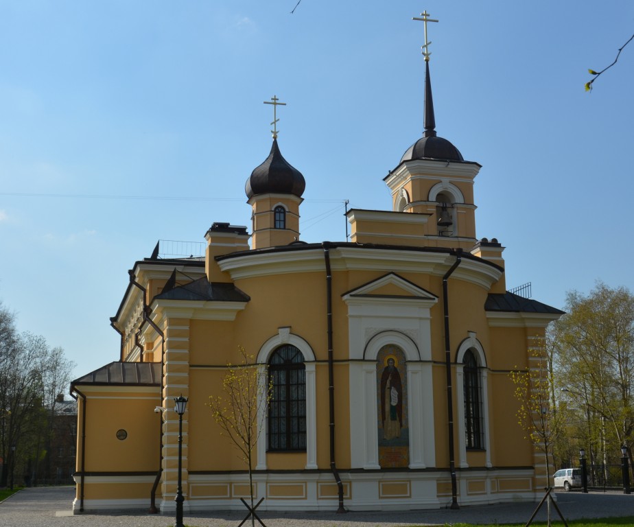 Церковь Сергия Радонежского в Царском Селе, Пушкин (София) (Санкт-Петербург, Пушкинский район, г. Санкт-Петербург). фасады