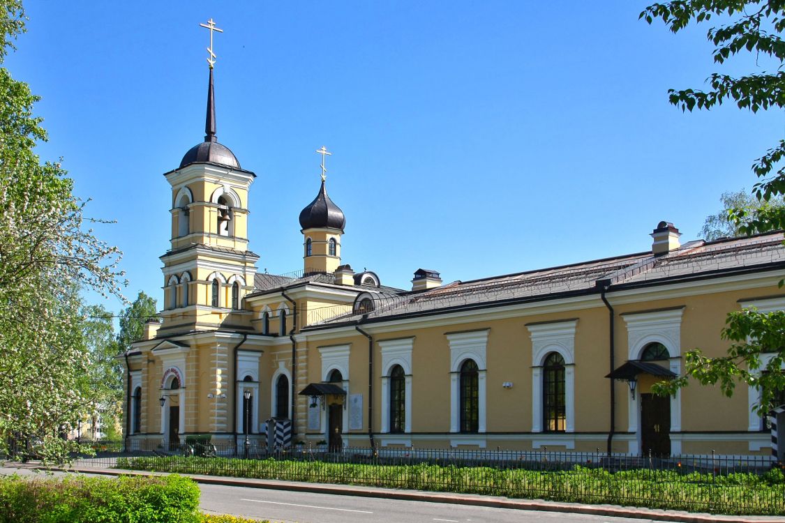 Пушкин (София). Церковь Сергия Радонежского в Царском Селе. фасады