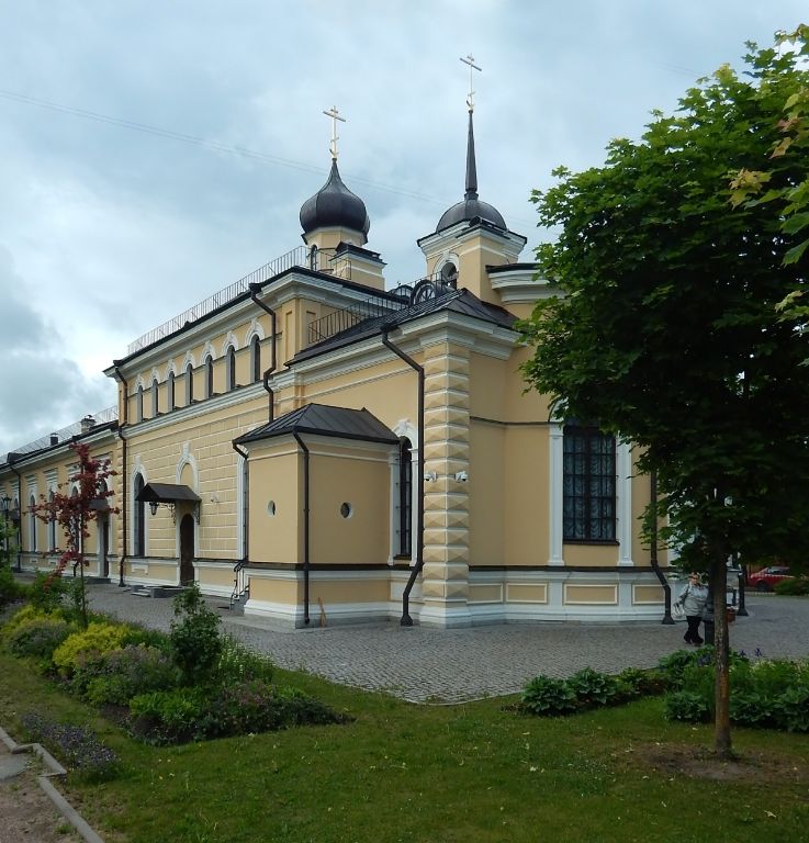 Церковь Сергия Радонежского в Царском Селе, Пушкин (София) (Санкт-Петербург, Пушкинский район, г. Санкт-Петербург). фасады
